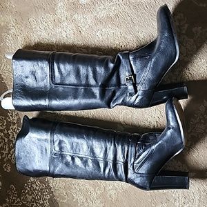 Audrey Brooke Leather Boots